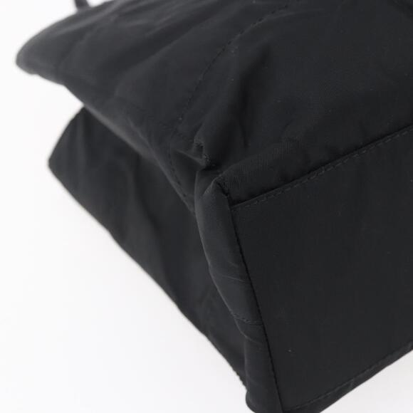 PRADA Tote Bag Nylon Black Silver Auth bs31175 - Picture 16 of 16